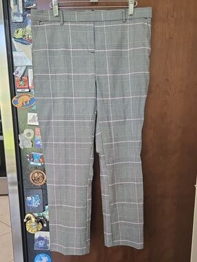 Jules & Leopold Gray Plaid Dress Pants